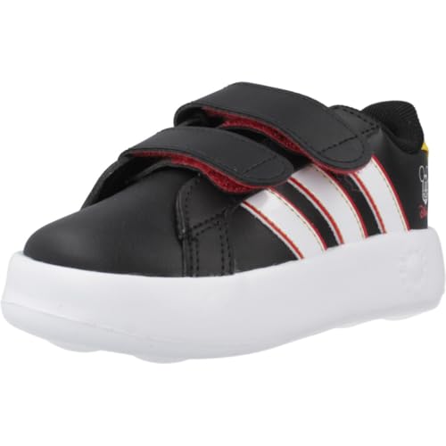 Adidas Grand Court Mickey Black sneakers basses bébé en taille 20 cuir