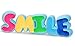 iscream Plush Smile Rainbow Letters Shaped 19