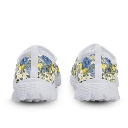 Jeiento Slip On Sneakers for Women Men Wide Toe Box Shoes Lightweight Mesh Sport Sneakers Ladies Flat Slip-on Loafers2