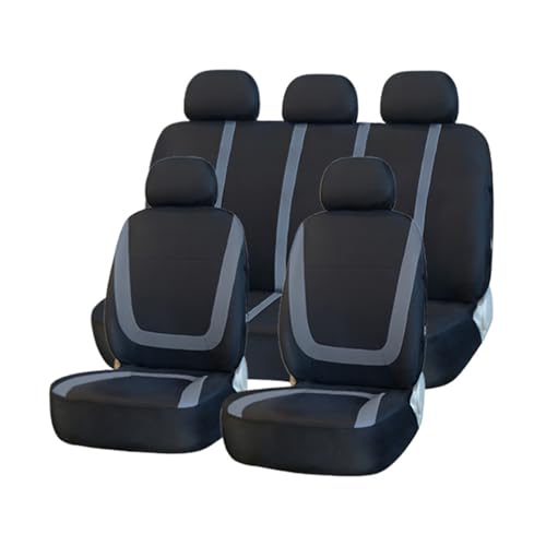 SNXLW 5 Places Universel Voiture Ensembles Housses Siège pour Renault Modus/Grand Modus 2004-2008 2009 2010 2011 2012 Housses Siege Avant Arrière Auto Accessori,A