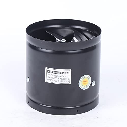 LOIRIIC Ventilador de conducto, 40 W, 600 m³/h, 352,94 CFM, silencioso, diámetro de 150 mm, para ventilación o disipación de calor en cocinas, salones, fábricas, hoteles