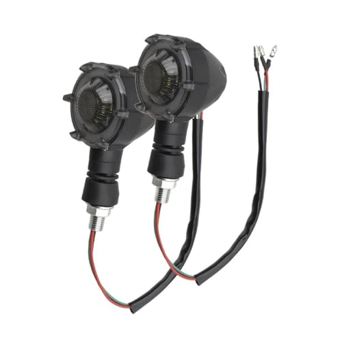 Luces de advertencia de señal de giro intermitentes LED para motocicleta 12V
