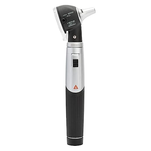 Heine Otoscope Mini 3000 Fo optique LED avec lentille de vision pivotante anti-reflet