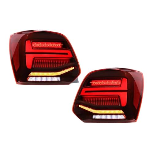 Feu antibrouillard arrière LED pour Polo MK5 6R - Optique arrière dynamique rouge