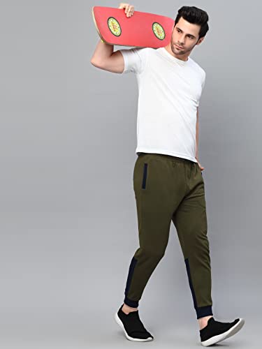 Image of Rigo Printed Cotton Jogger Pants for Men | Regular Fit Track Pant for Men | Jogger Track Pant for Men | Lower for Men