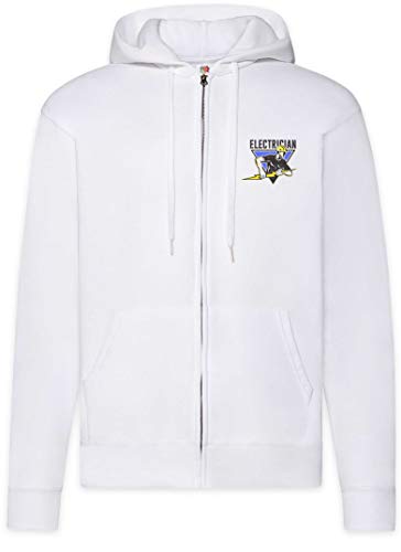 Sweat veste électricien Urban Backwoods zippé à capuche coton homme