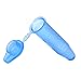 Argos T2077 Polypropylene Conical 5mL Graduated Microcentrifuge Tube with Attached Cap, Blue (Pack of 250)