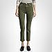 AG Adriano Goldschmied Women's Isabelle Straight Crop Pants, Year Sulfur Desert Pine, 27