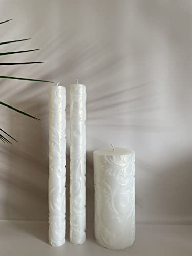 image for Magik Life Unity Candle Set for Wedding - Wedding Accessories for Rece