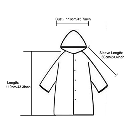 Poncho de pluie à capuche idéal pour festivals et sorties urbaines