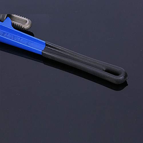 Rohrzange, 45,7 cm, Sanitärschlüssel, robust, verstellbar, Schaltaffenschlüssel, Werkzeug, metrisch, für Heimwerker-Reparaturen und Sanitärarbeiten (maximale Klemmung: 100 mm)