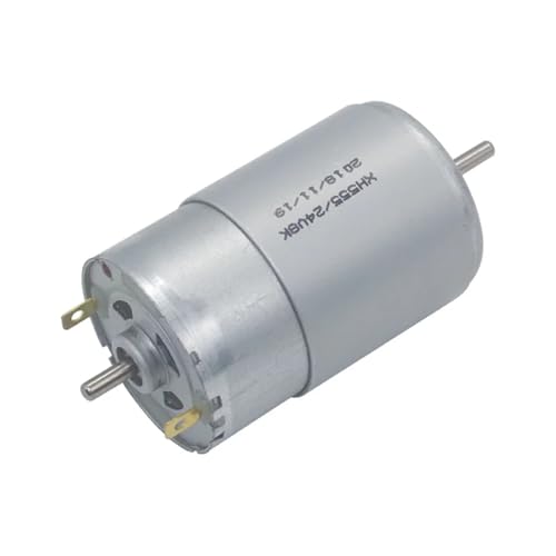 Moteur DC 24V 8000rpm double arbre encodeur accélération 555 - 3