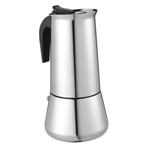KICHOUSE 200ml Pot Maker Double Walled Vacuum Coffee Pot Insulated Kettle Drip Spout for Espres