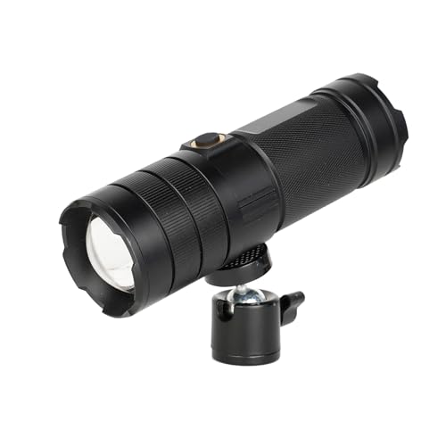 Portable RGB Spotlight with GOBO Filters for Video & Photography: Rechargeable Battery, Studio/Outdoor Creative Lighting Kit