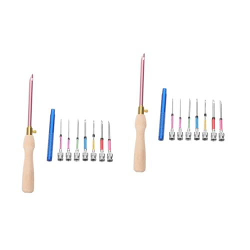 BESTYASH 1 Set Punch Needle Kit for Beginners DIY Embroidery Tools for Sewing Crafting and Decorative Arts Durable Needles for Yarn and Projects
