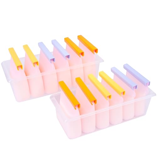 Image of VIOTIIN Silicone Breast Milk Storage Bags with Freezer Tray, 12 Pack 8 Ounce, BPA-Free Leak-Proof Milk Storage Bags for Breastfeeding, Breastmilk Freezer Bags, Microwave & Freezer & Dishwasher Safe