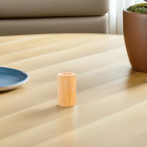 Elevadores de madera para muebles regulables color caqui para base de cama 6