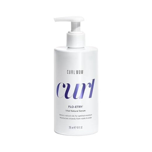 COLOR WOW Curl Wow Flo-etry Natural Curl Serum | Tratamiento Hidratante para Cabello Seco con Rizos | 295 ml