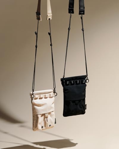 bitplay-Essential Phone Pouch-Black(Snap Closure, No Zipper, Crossbody/Side Bag for Phone & Passport)4