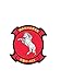 HMH-465 Warhorse Patch â€“ With Hook and Loop
