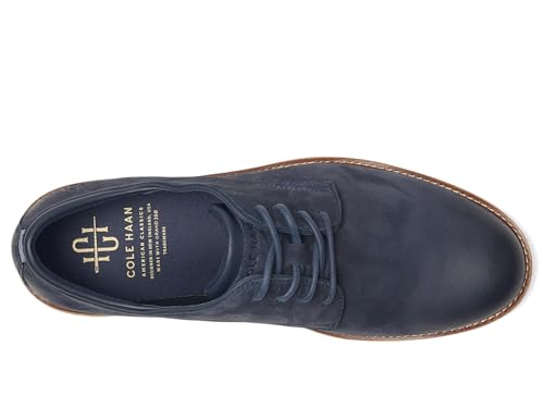 Cole Haan Cole Haan, Men's, American Classics Montrose Plain Toe Ox, Navy Blazer Nubuck/Angora, 10.5, Medium