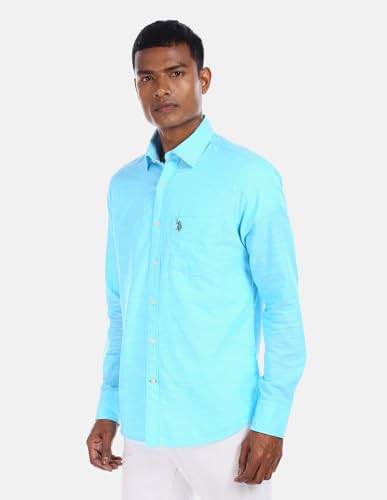Image of U.S. POLO ASSN. Men's Cotton Regular Casual Shirt