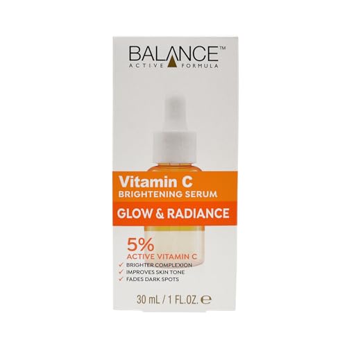 Balance Active Formula Vitamin C Brightening Serum - 5{15ac2cecde774fc1c3f9730b6330c277a2bdfcd88b8bae0a688329a62ffd1c46} Vitamin C für Strahlende Haut, Reduzierung Dunkler Flecken, Leicht und Nicht klebend, Glättet und Revitalisiert Balance Active Formula Vitamin C Brightening Serum - 5{15ac2cecde774fc1c3f9730b6330c277a2bdfcd88b8bae0a688329a62ffd1c46} Vitamin C für Strahlende Haut, Reduzierung Dunkler Flecken, Leicht und Nicht klebend, Glättet und Revitalisiert