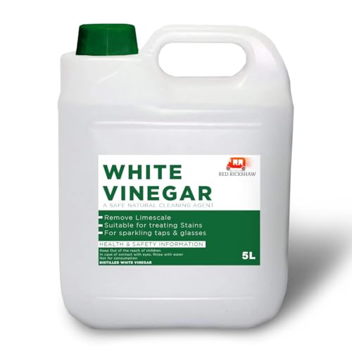 Golden Swan White Essig zum Beizen, Marinieren und Kochen - 5 Liter Flasche - Hergestellt in Großbritannien