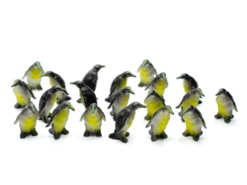 Figurines d'animaux pingouins Miniblings lot de 20 petits cadeaux originaux pour calendrier de l'Avent