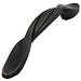 Cosmas 9009ORB Oil Rubbed Bronze Twist Cabinet Hardware Handle Pull - 3" Inch (76mm) Hole Centers - 10 Pack