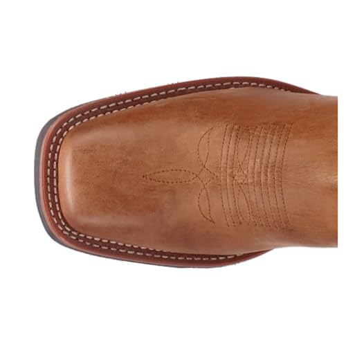 Laredo Mens Devin Square Toe Chelsea Casual Boots Ankle - Brown4