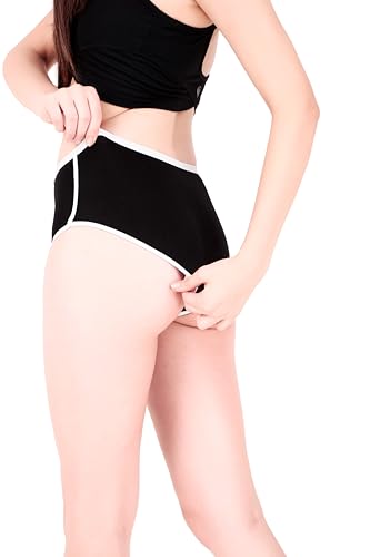 Image of XJARVIS Lima Women Boyshort Underwear Breathable Stretch Cotton Boyshort Panties Designed for All-Day Comfort Made with Cotton Blend Soft Flexible Mid-Rise Moisture-Wicking