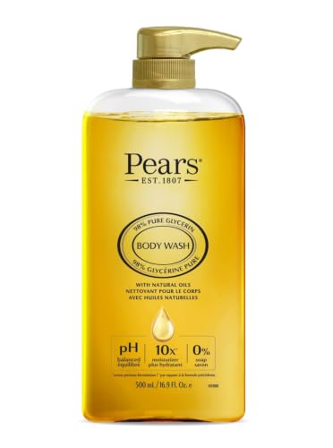 Nettoyant corps Pears huiles naturelles, 500ml