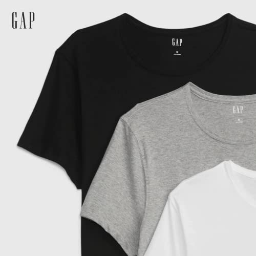 Gap Mens 3-Pack Cotton Classic Tee T-Shirt