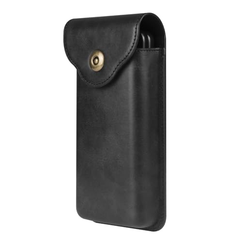 Galaxy Z Fold 5G Bolsa de Cintura Cuero, Funda de Cintura para Móvil Hombre Deportiva Riñonera Universal Bolsillo Compatible con Samsung Galazy Z Fold 6 5 4 3 2 1/Compatible con Huawei Mate XS/X3/X2