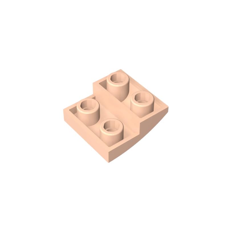 XYEIUGO 32803 Arched Brick Slope Curved 2x2 Inverted, Light Flesh, 50 PCS — image 1