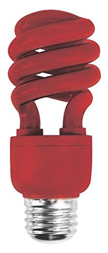 Visual Effects VEI 13WATTS, Amazing Energy Saver, Red (V13RD)