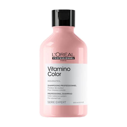 L'Oréal Professionnel Farberhaltendes Haarshampoo für coloriertes Haar, Mit Resveratrol, Serie Expert, Vitamino Color Shampoo, 300 ml