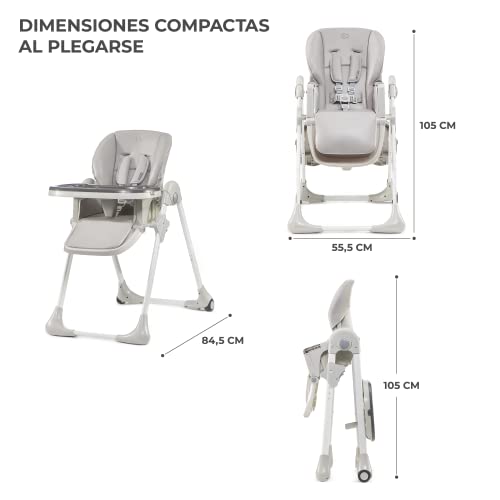 Variante de Kinderkraft trona bebe Gris