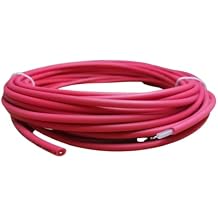 MCWlaser High Voltage Cable Wire, 40KV DC, 1M/3.28FT, 4.2mm OD, AWG22 Tinned Copper, Red, For CO2 Laser Cutter, Engraver, Engraving, Marking Machine