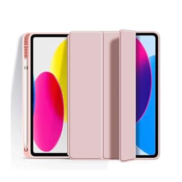 Capa Case PREMIUM Anti Impacto com função sleep e suporte para Apple Pencil - compatível com iPad 10th de 10.9 polegadas E iPad 11th 2025 Chip A16