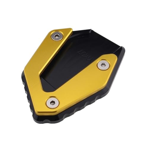 Tracer 700 béquille latérale stable : plaque d'extension contre enfoncement moto GT