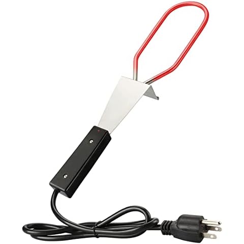 WishDirect 600W Electric Charcoal Starter Fire Lighter with Power Indicator Light for BBQ Grill Smoker Fireplace, Firepit, Stove - Quickly Ignite Coals Briquettes - 29 Inch Cord Cover