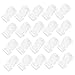 OSALADI 10pcs Box Storage Box Lock Cabinet Hasp Toolbox Lock Decorative Hasp Latch Toggle Hasp Latches Cabinet Accessory Toggle Case Hasps Jewelry Case Latches Buckle Acrylic Hasp Lock