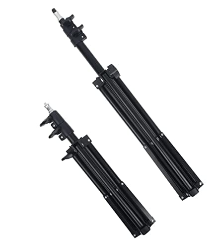 Soporte universal para proyector con trípode ajustable de 160cm con bandeja grande miniatura 3