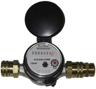 DLJ Garden Hose Bibb Water Meter