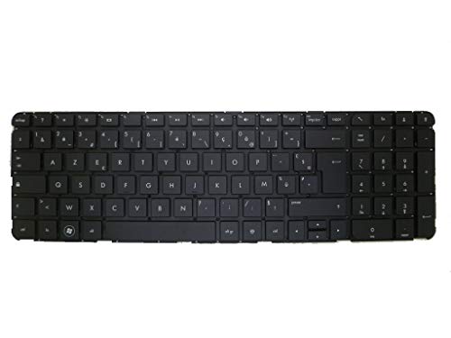 Clavier pour ordinateur portable HP PAVILION DV7-7000 FRANCE FR sans cadre Noir 2B-04707W600 670323-051 681980-051
