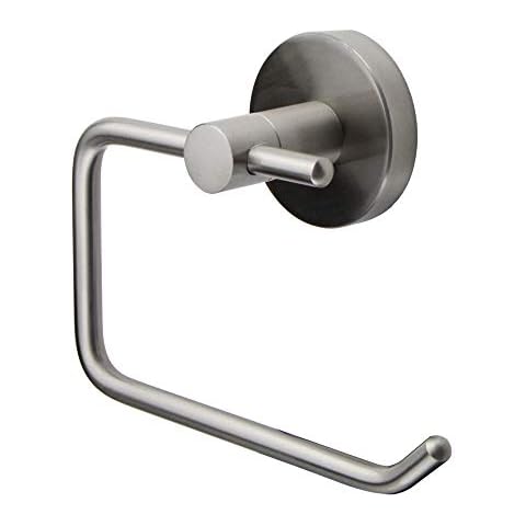 PIH Toilet Paper Holder Brushed Nickel Cover