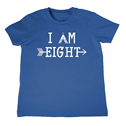 MYOG Personalised Kids T-shirt - Childrens Age Birthday Printed Tee- Birthday Shirt for Toddlers- Gift for Kids Girls or Boys- Birthday Celebration Cotton Tops - Unisex Toddler Tee