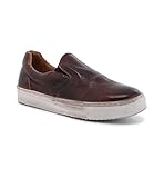 Bed|Stu Women’s Hermione Leather Slip-on (8 M US, Teak Rustic)